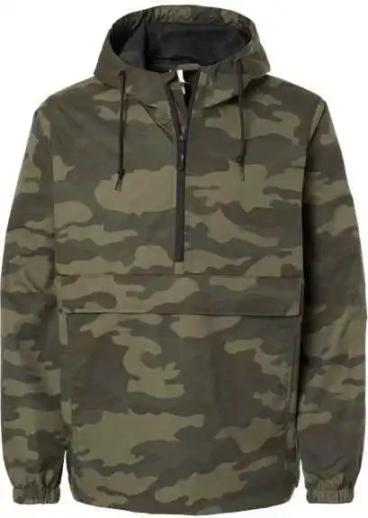 Independent Trading co Exp94naw Nylon Anorak - Forest Camo