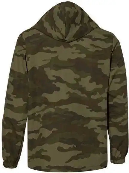 Independent Trading co Exp95nb Water-resistant Hooded Windbreaker - Forest Camo