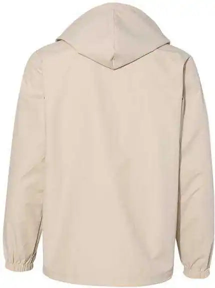 Independent Trading co Exp95nb Water Resistant Hooded Windbreaker Classic Khaki