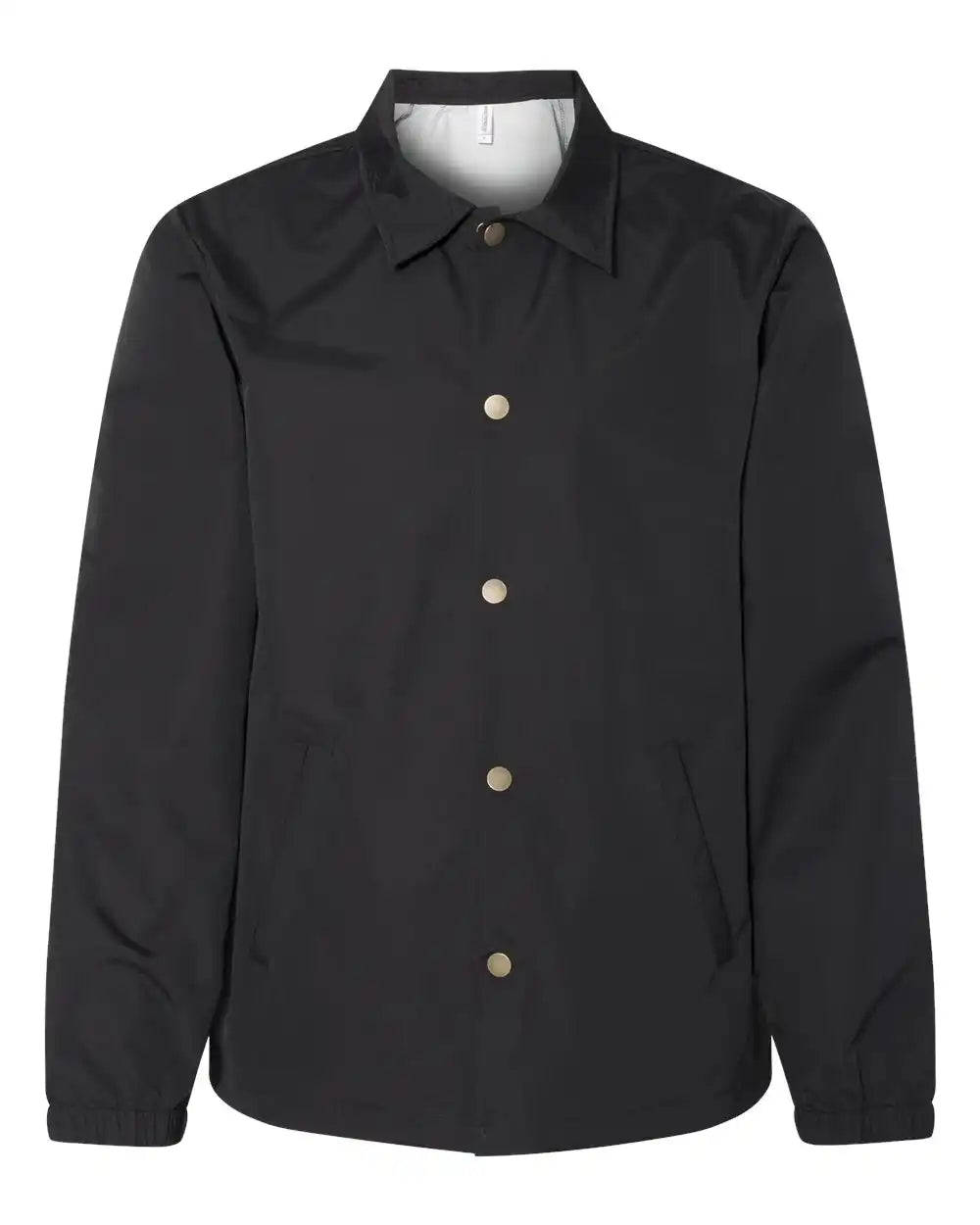 Independent Trading Co. Exp99cnb Water-resistant Windbreaker Coach’s Jacket - Black - Xs