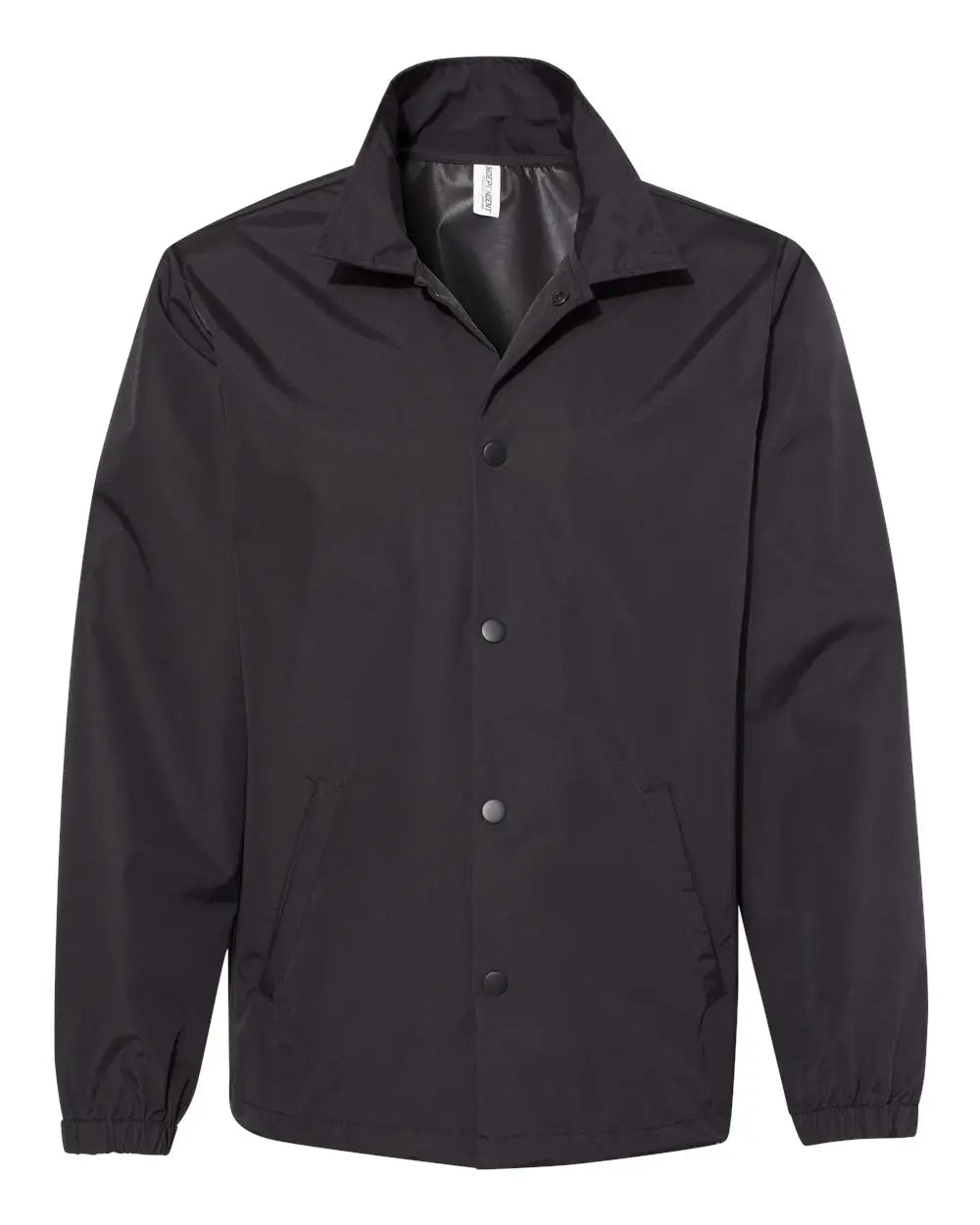 Independent Trading Co. Exp99cnb Water-resistant Windbreaker Coach’s Jacket - Black - Xs