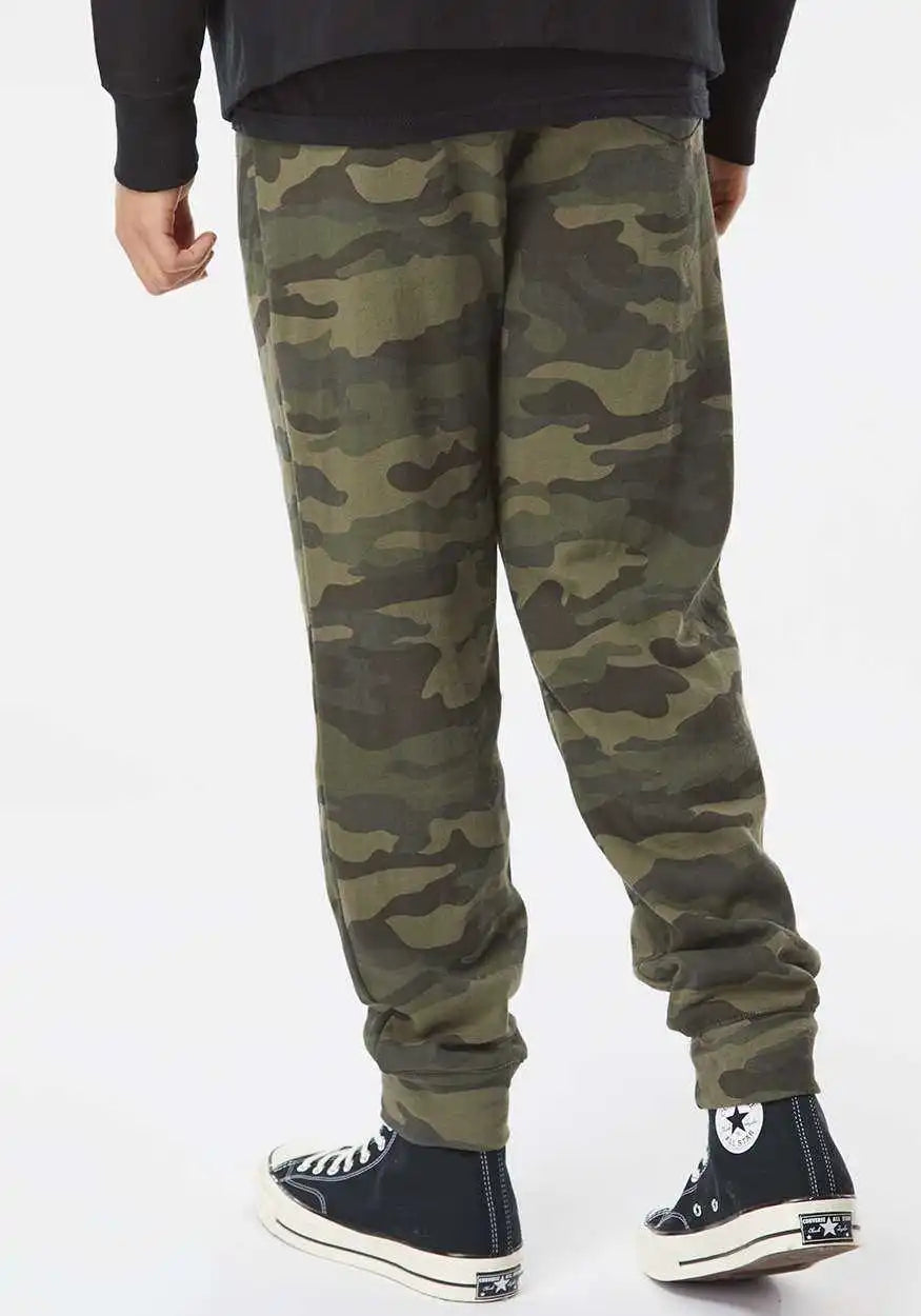 Independent Trading co Ind20pnt Midweight Fleece Pants - Forest Camo