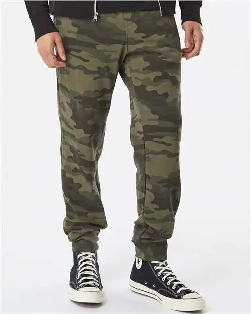 Independent Trading Co. Ind20pnt Midweight Fleece Pants - Forest Camo
