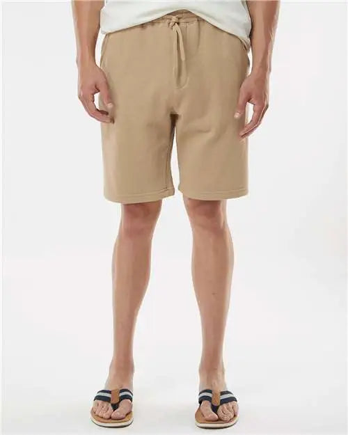 Independent Trading Co. Ind20set Midweight Fleece Shorts - Ind20srt - Sandstone