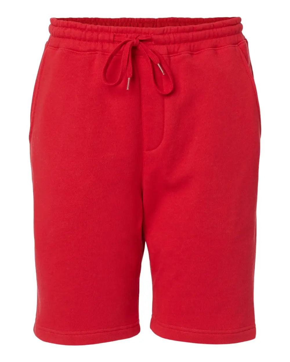 Independent Trading Co. Ind20set Midweight Fleece Shorts - Ind20srt - Red - Adult Xs