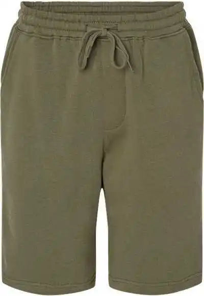 Independent Trading co Ind20srt Midweight Fleece Shorts - Army