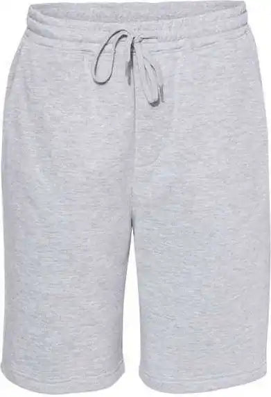 Independent Trading co Ind20srt Midweight Fleece Shorts - Grey Heather