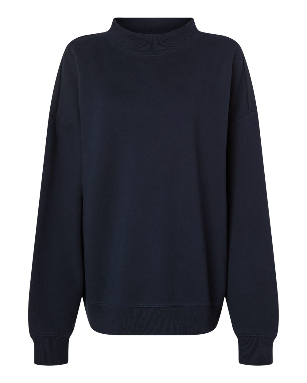 Independent Trading Co. Ind280mock Women’s Midweight Mockneck Sweatshirt - Classic Navy