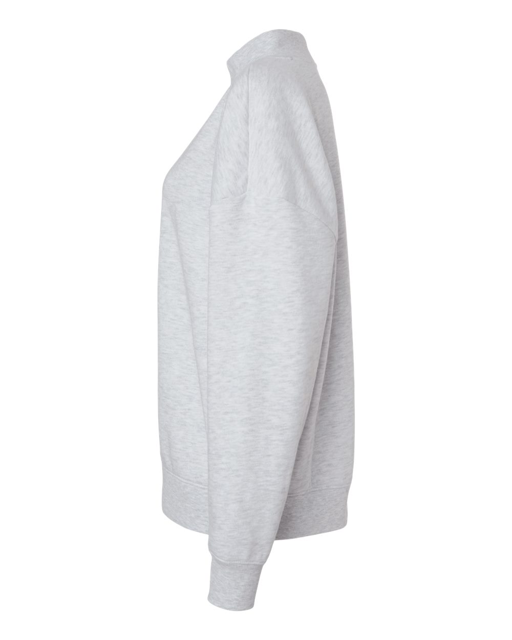 Independent Trading Co. Ind280mock Women’s Midweight Mockneck Sweatshirt - Ash Heather