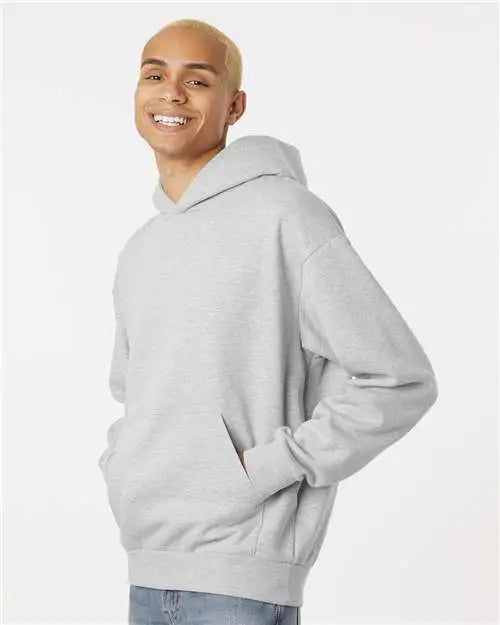 Independent Trading Co. Ind280sl Avenue Hooded Sweatshirt - Grey Heather