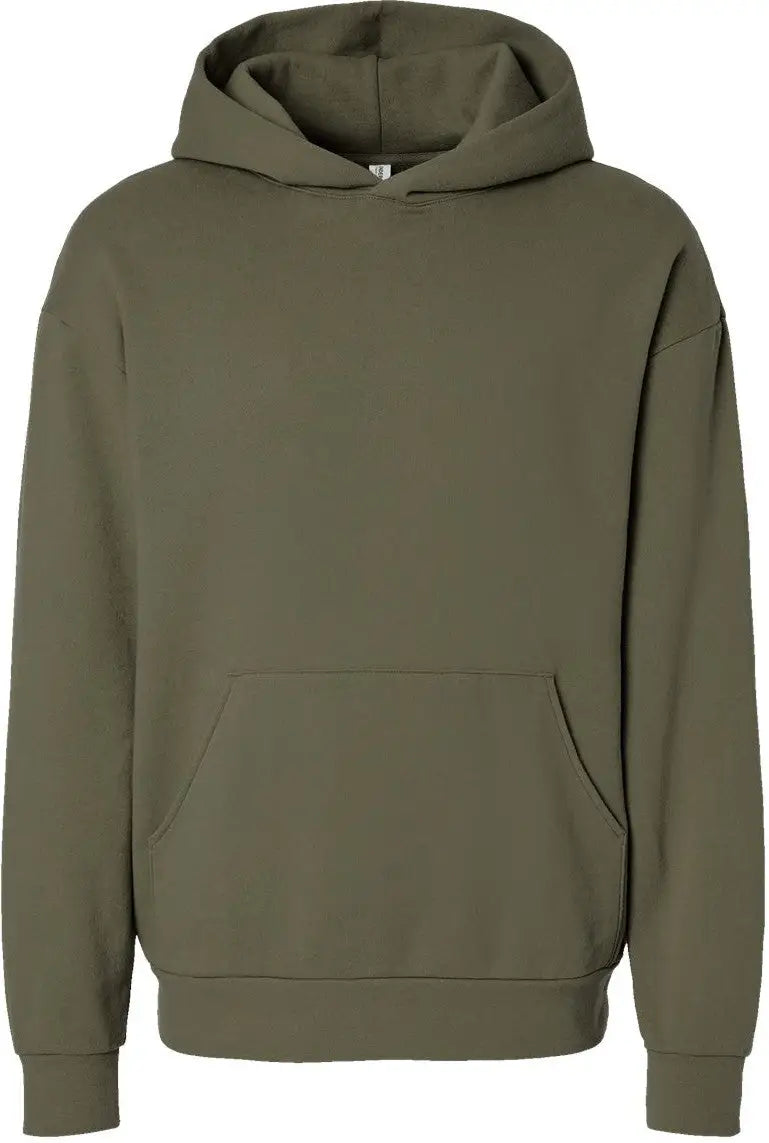 Independent Trading Co. Ind280sl Avenue Hooded Sweatshirt - Olive - Xs