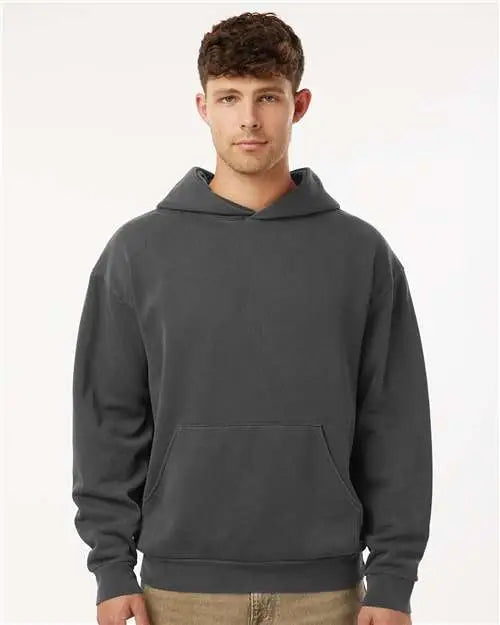 Independent Trading Co. Ind280sl Avenue Hooded Sweatshirt - Pigment Black