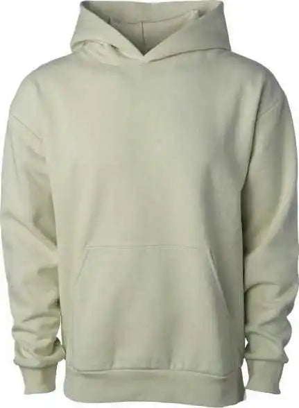 Independent Trading co Ind280sl Avenue Pullover Hooded Sweatshirt - Honey Dew