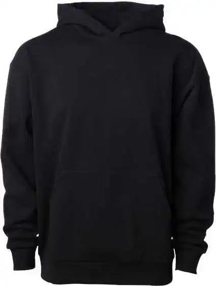 Independent Trading co Ind280sl Avenue Pullover Hooded Sweatshirt Black