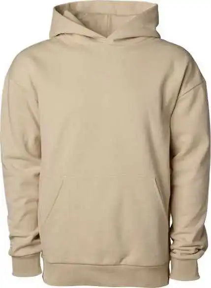 Independent Trading co Ind280sl Avenue Pullover Hooded Sweatshirt Sandstone