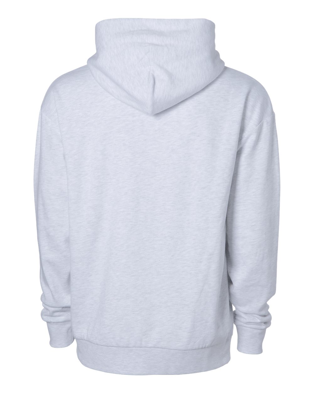Independent Trading Co. Ind280zip Unisex Avenue Midweight Full-zip Hooded Sweatshirt - Ash Heather