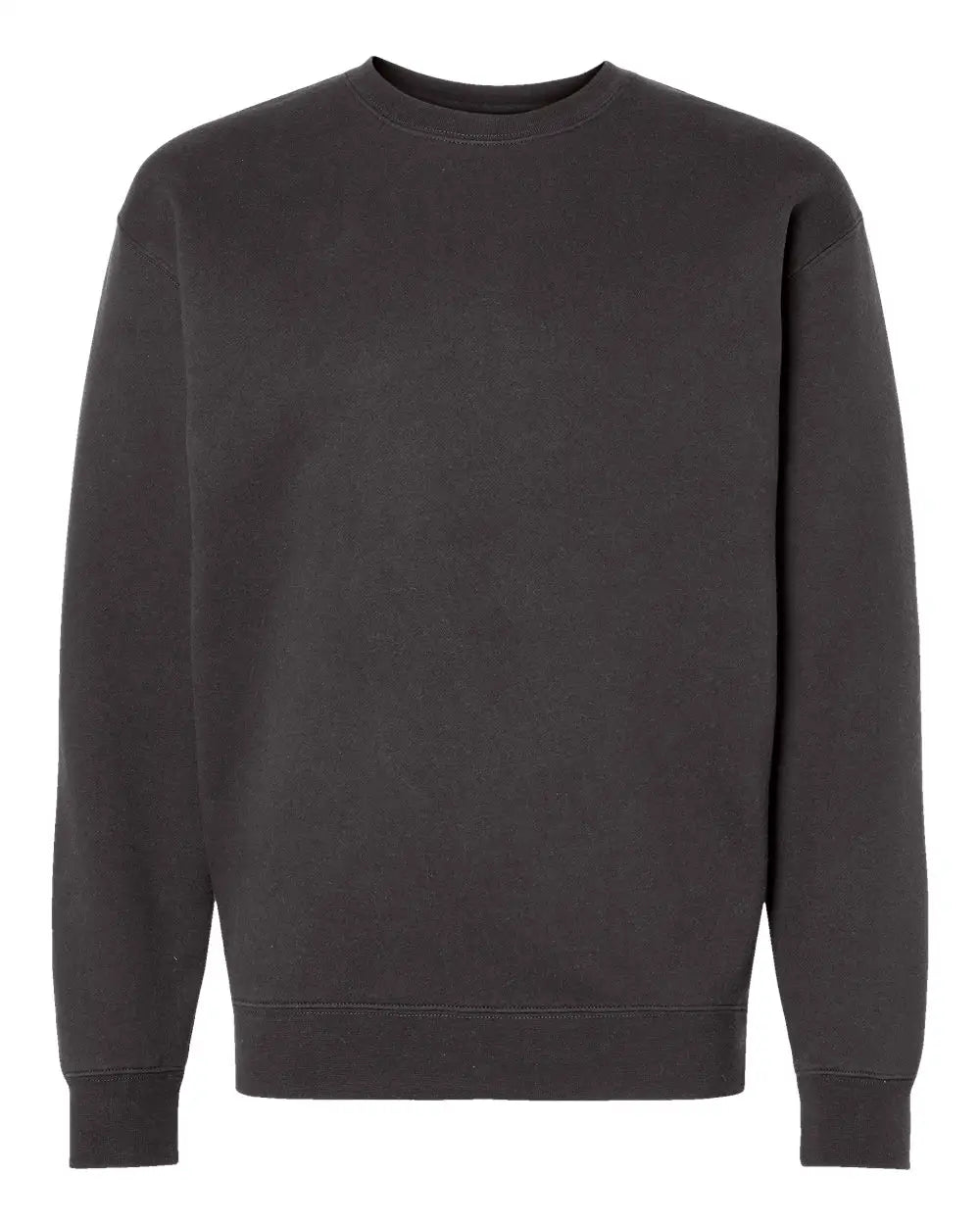 Independent Trading Co. Ind3000 Heavyweight Crewneck Sweatshirt - Asphalt - Dark Gray / Xs