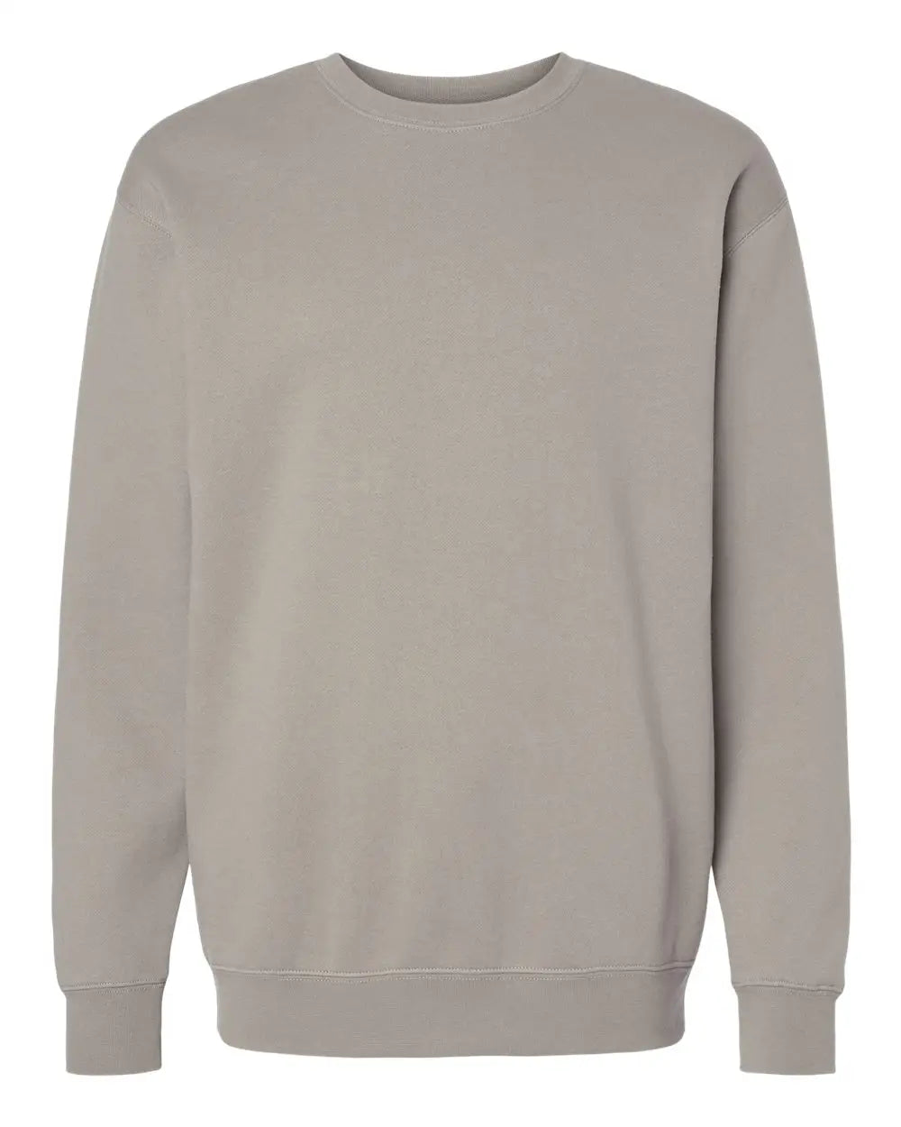 Independent Trading Co. Ind3000 Heavyweight Crewneck Sweatshirt - Cement - Gray / Xs