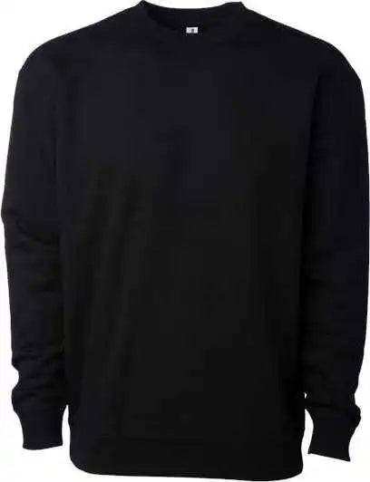 Independent Trading Co. Ind3000 Heavyweight Crewneck Sweatshirt Black