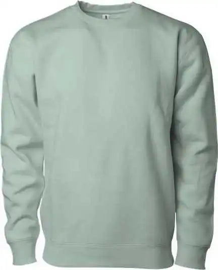 Independent Trading Co. Ind3000 Heavyweight Crewneck Sweatshirt Dusty Sage