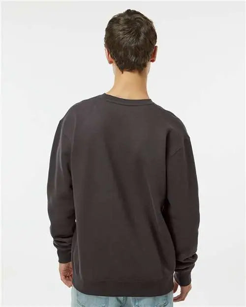 Independent Trading Co. Ind3000 Heavyweight Crewneck Sweatshirt - Asphalt