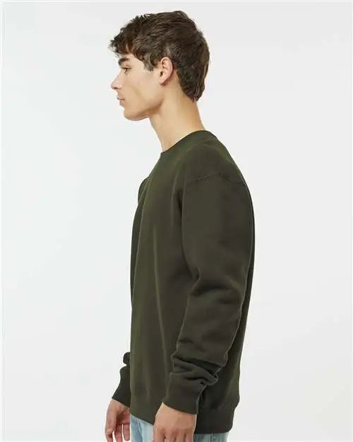 Independent Trading Co. Ind3000 Heavyweight Crewneck Sweatshirt - Army