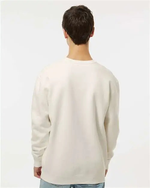 Independent Trading Co. Ind3000 Heavyweight Crewneck Sweatshirt - Bone