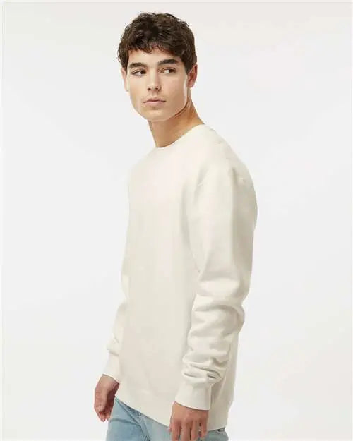 Independent Trading Co. Ind3000 Heavyweight Crewneck Sweatshirt - Bone
