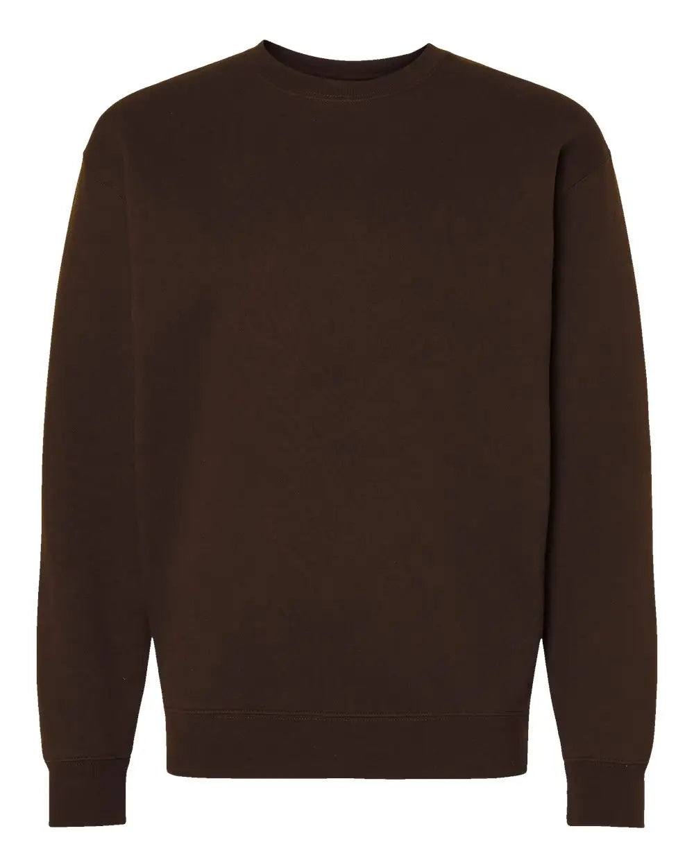 Independent Trading Co. Ind3000 Heavyweight Crewneck Sweatshirt - Brown - Xs