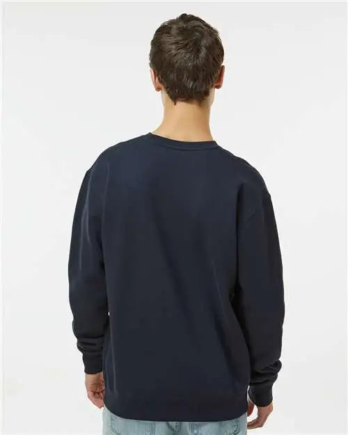 Independent Trading Co. Ind3000 Heavyweight Crewneck Sweatshirt - Navy
