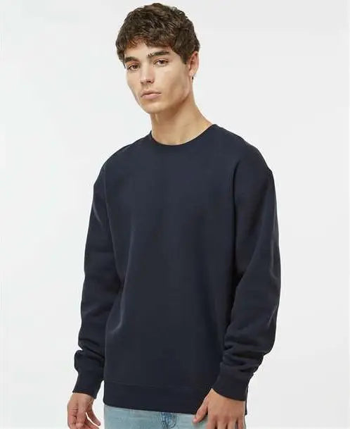 Independent Trading Co. Ind3000 Heavyweight Crewneck Sweatshirt - Navy