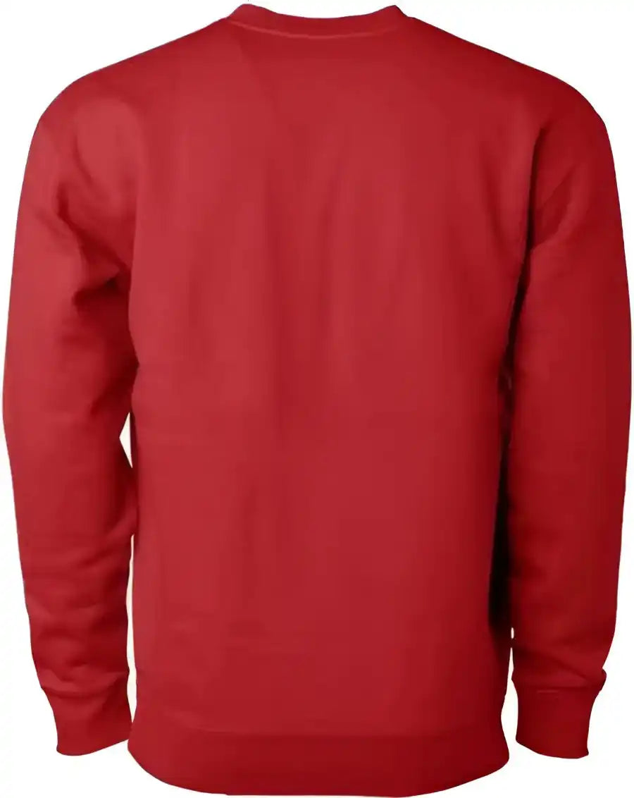 Independent Trading co Ind3000 Heavyweight Crewneck Sweatshirt - Red