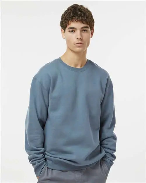 Independent Trading Co. Ind3000 Heavyweight Crewneck Sweatshirt - Storm Blue