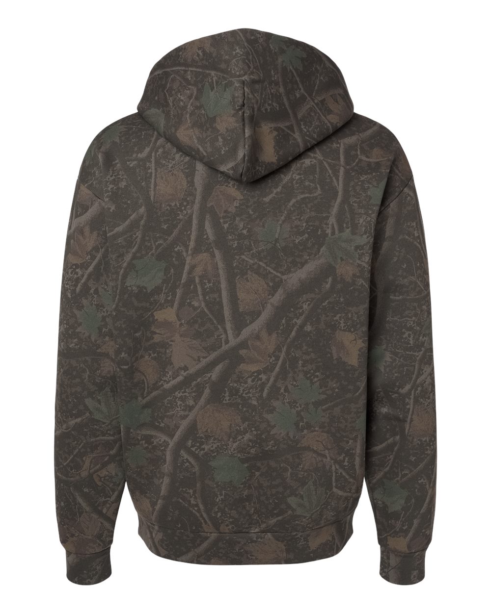 Independent Trading Co. Ind330blv Boulevard Heavyweight Hooded Sweatshirt - Darkwood Tree Camo
