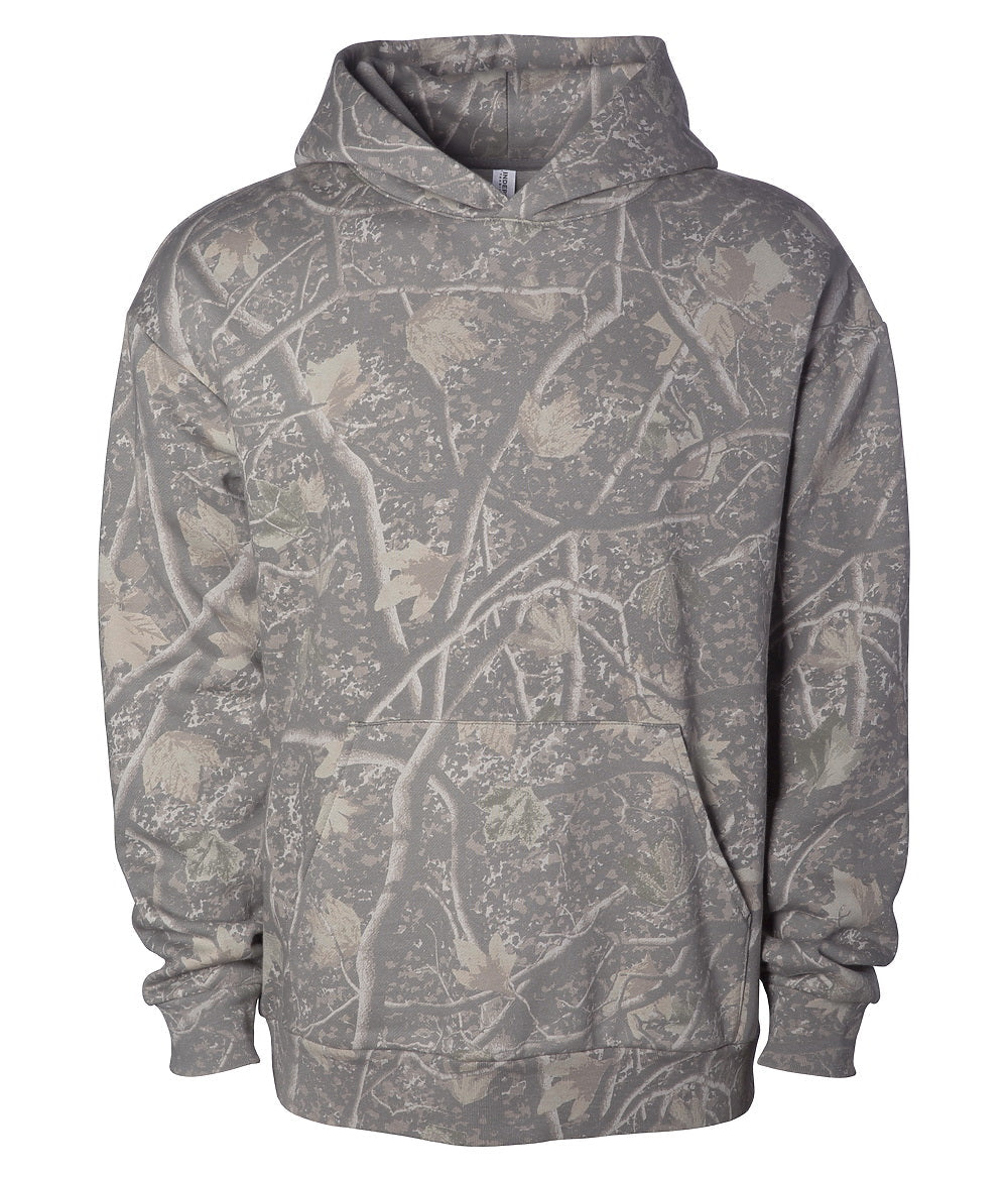 Independent Trading Co. Ind330blv Boulevard Heavyweight Hooded Sweatshirt - Deadwood Camo