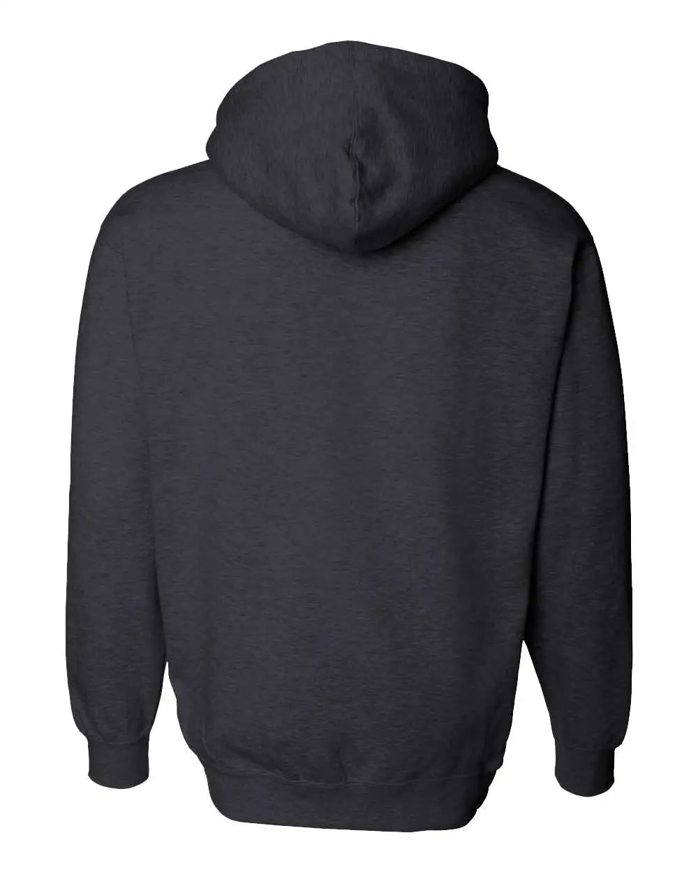 Independent Trading Co. Ind4000 Heavyweight Hooded Sweatshirt - Charcoal Heather - Dark Gray / Xs