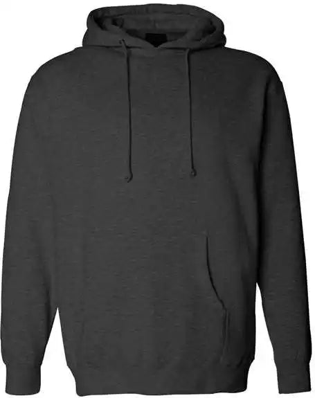 Independent Trading co Ind4000 Heavyweight Hooded Sweatshirt Charcoal Heather