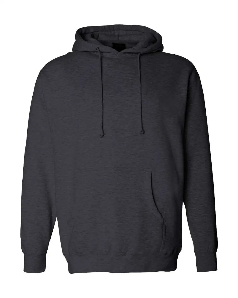 Independent Trading Co. Ind4000 Heavyweight Hooded Sweatshirt - Charcoal Heather - Dark Gray / Xs