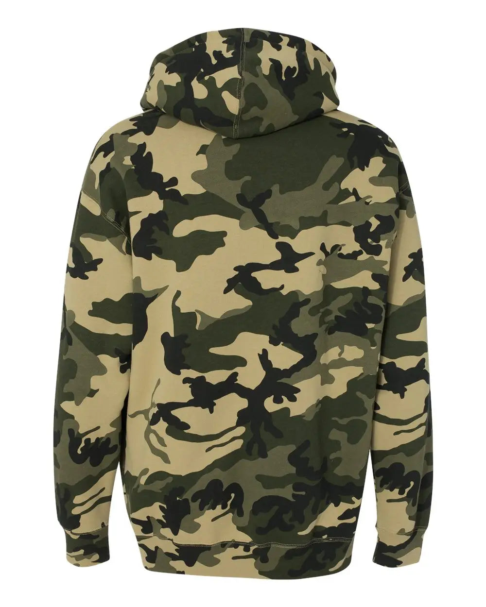 Independent Trading Co. Ind4000 Heavyweight Hooded Sweatshirt - Army Camo