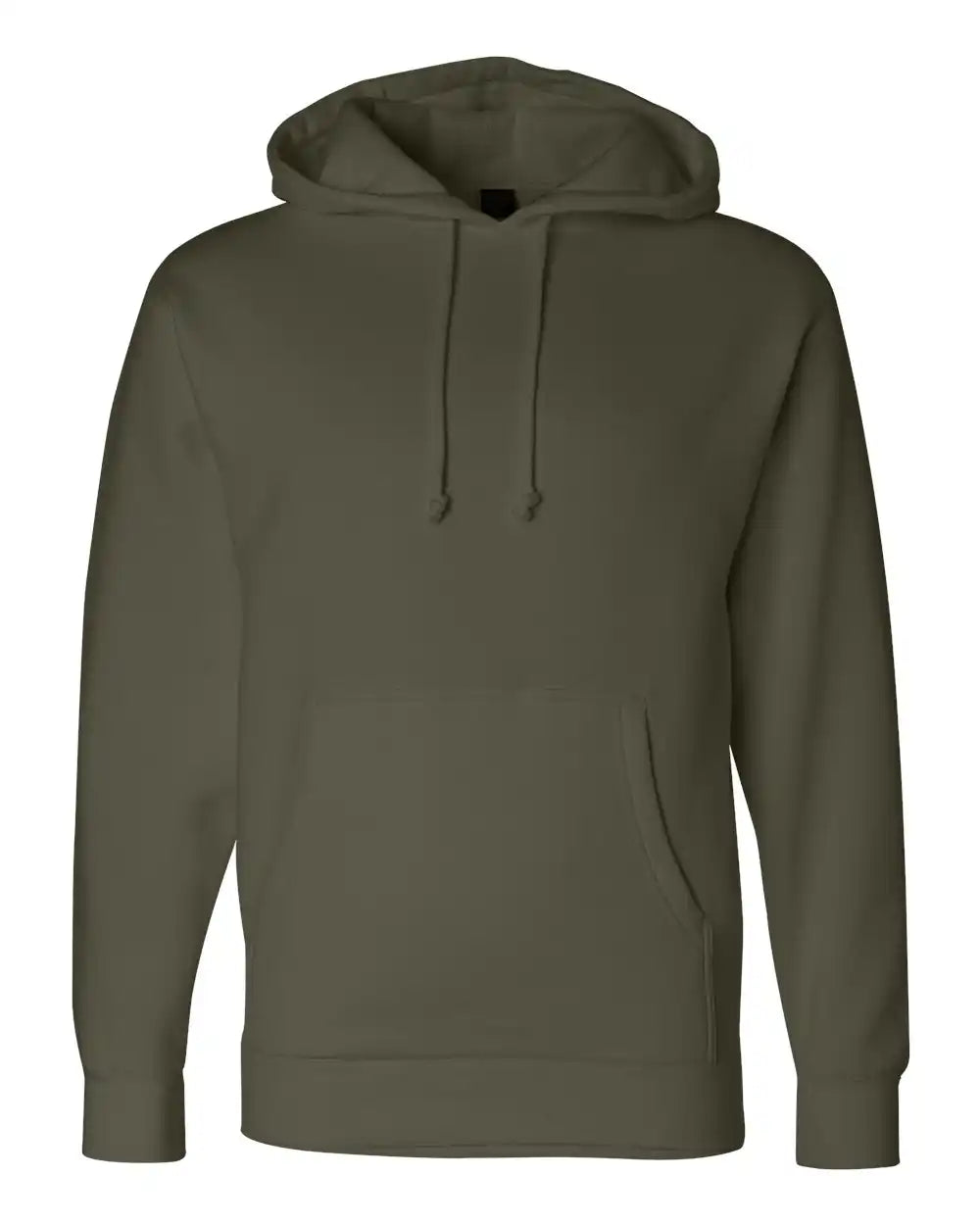 Independent Trading Co. Ind4000 Heavyweight Hooded Sweatshirt - Army - Xs