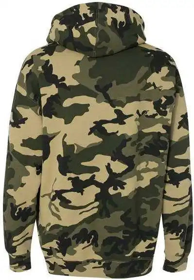 Independent Trading co Ind4000 Heavyweight Hooded Sweatshirt Army Camo