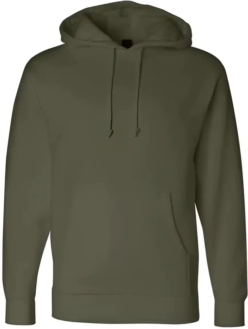 Independent Trading co Ind4000 Heavyweight Hooded Sweatshirt Army
