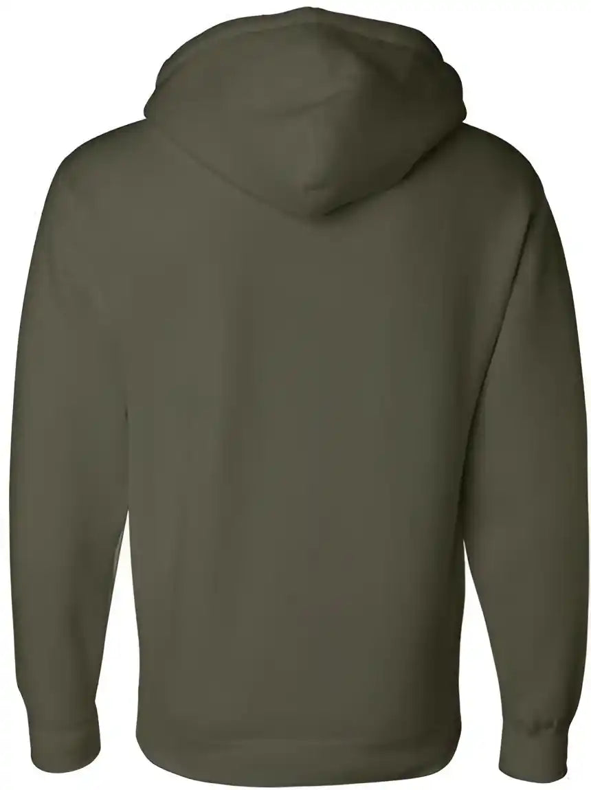 Independent Trading co Ind4000 Heavyweight Hooded Sweatshirt Army