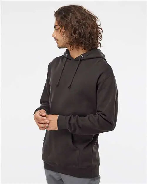 Independent Trading Co. Ind4000 Heavyweight Hooded Sweatshirt - Asphalt