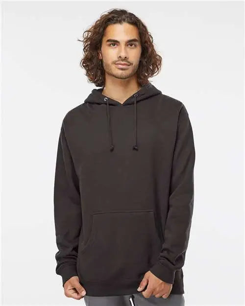 Independent Trading Co. Ind4000 Heavyweight Hooded Sweatshirt - Asphalt