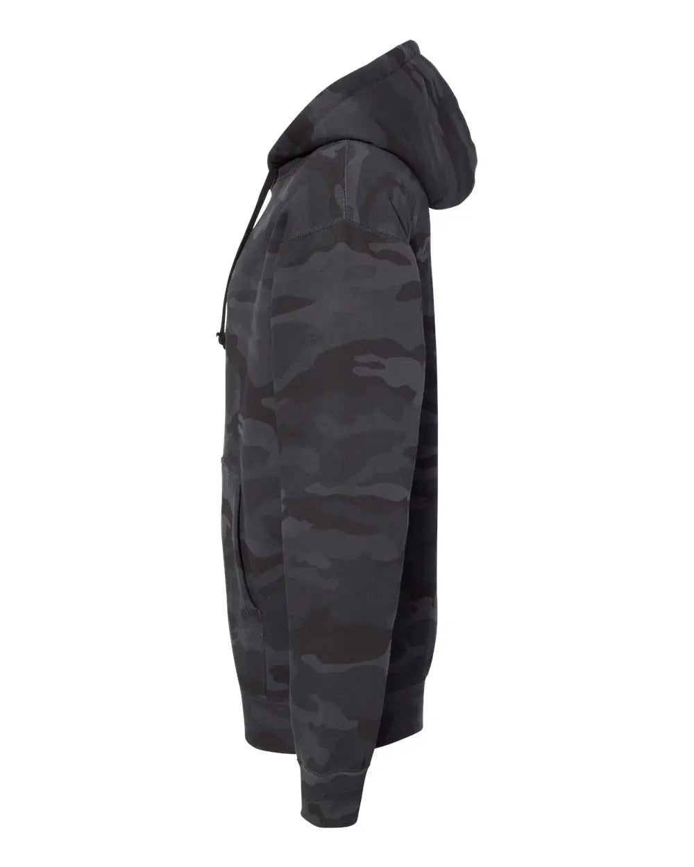 Independent Trading Co. Ind4000 Heavyweight Hooded Sweatshirt - Black Camo