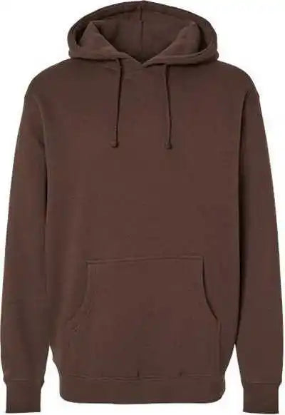 Independent Trading co Ind4000 Heavyweight Hooded Sweatshirt Brown