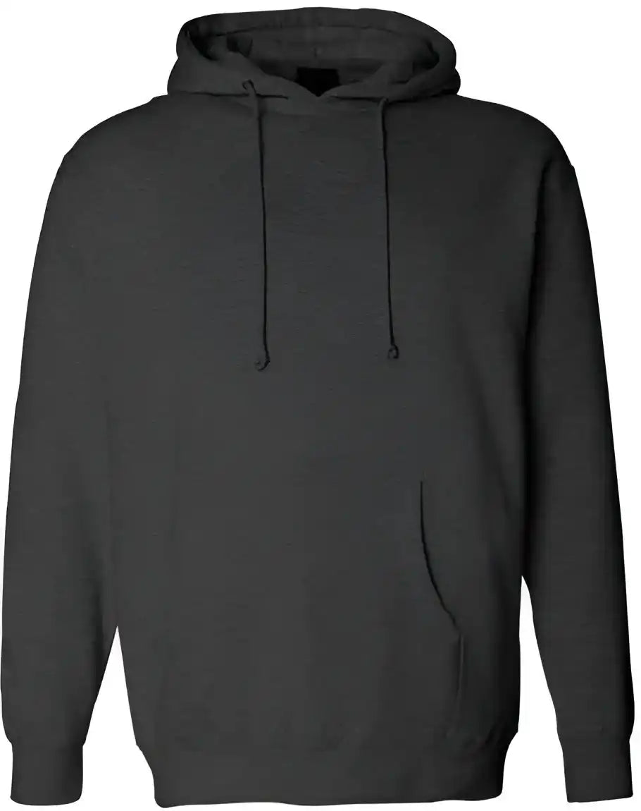 Independent Trading co Ind4000 Heavyweight Hooded Sweatshirt - Charcoal Heather