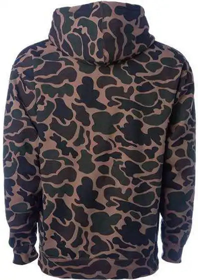 Independent Trading co Ind4000 Heavyweight Hooded Sweatshirt - Duck Camo