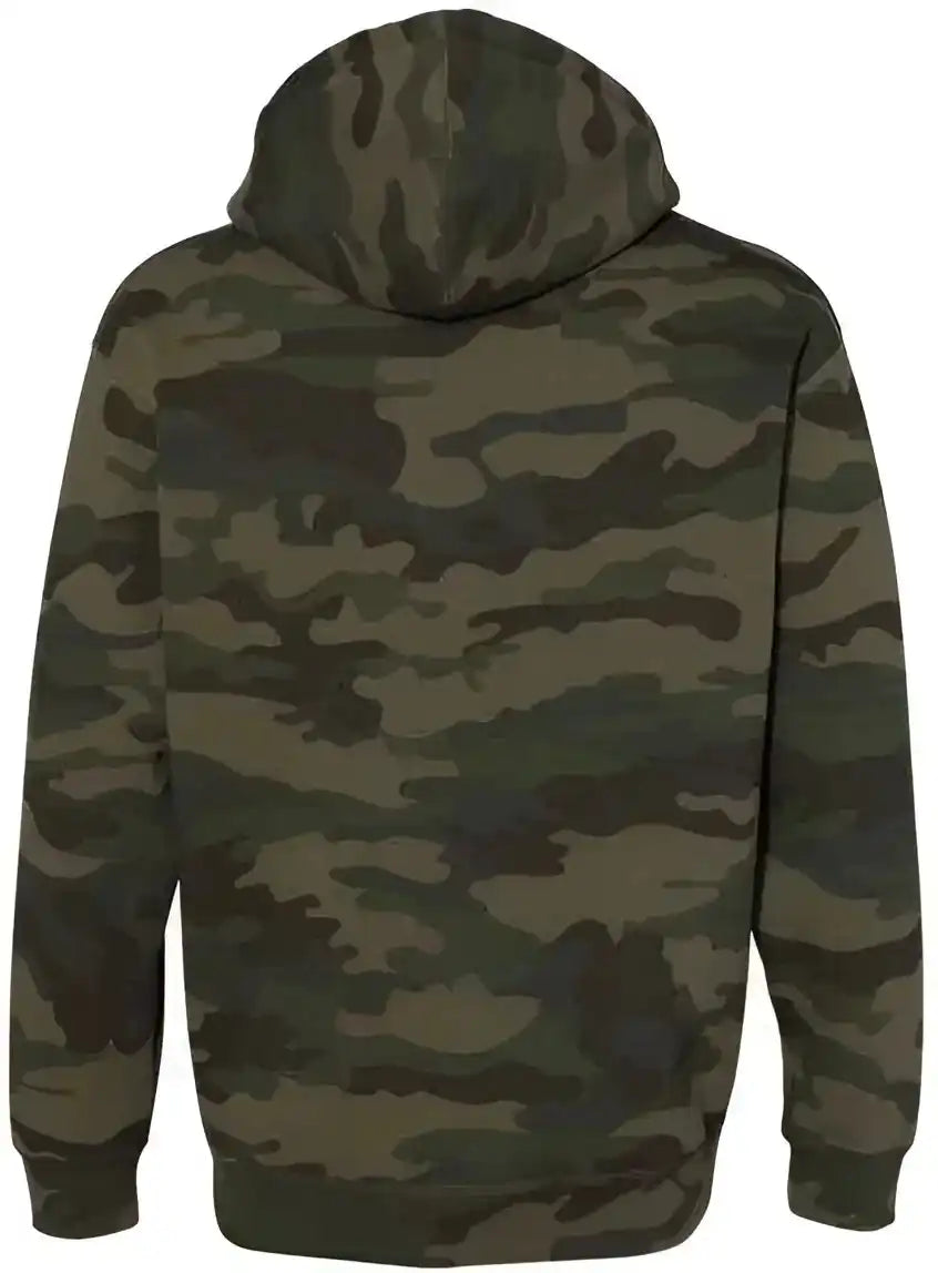 Independent Trading co Ind4000 Heavyweight Hooded Sweatshirt Forest Camo